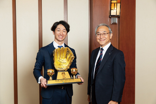 近本光司選手と平田豊彦さん