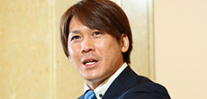 表彰式インタビュー甲斐拓也選手(2018年度受賞)